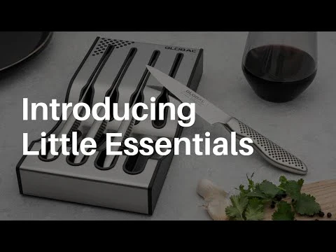 GS-57 Fluted Santoku Knife 11cm - Image 5