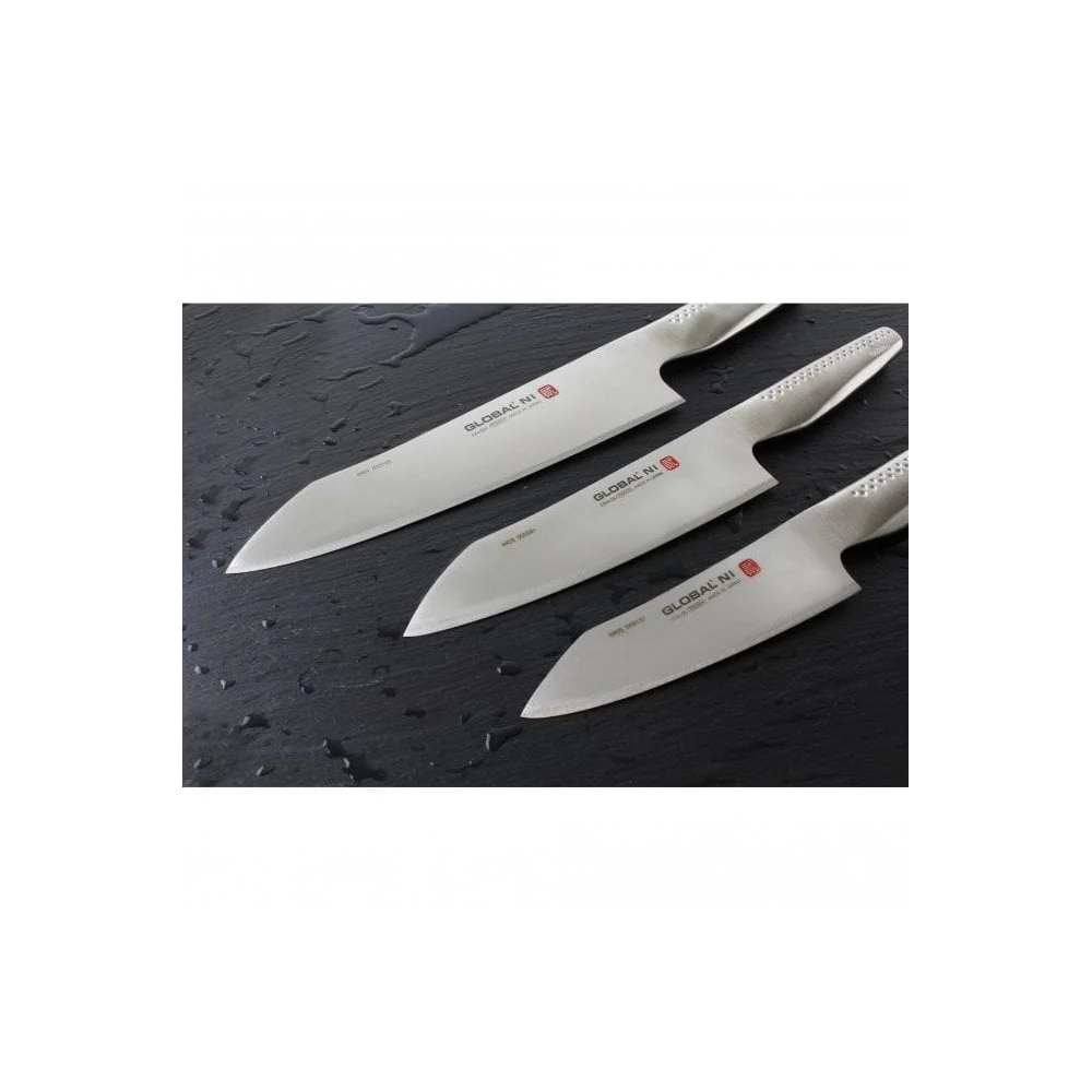 GLOBAL NI 5 Piece Magnetic Fluted Knife Set - Image 4